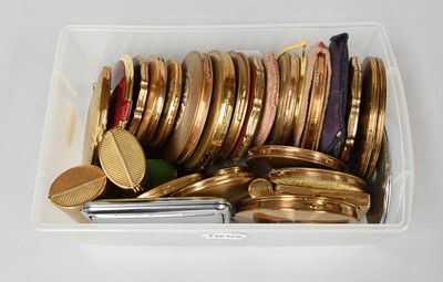 Lot 28 - A Collection of Assorted Gilt-Metal Compacts,...
