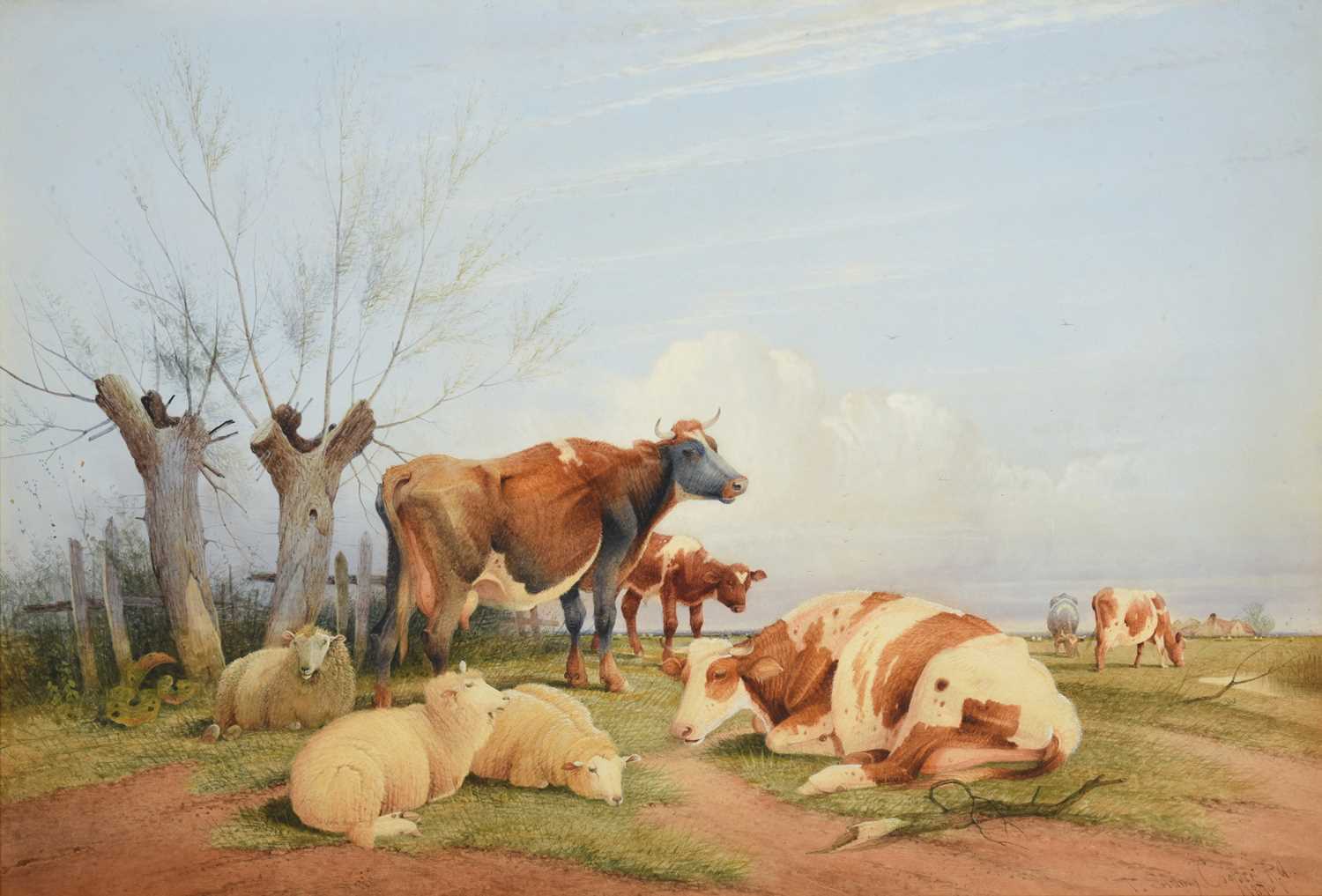Lot 1148 - Circle of Thomas Sidney Cooper RA (1803-1902)...