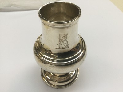 Lot 18 - A George II Silver Caster, by Samuel Wood,...