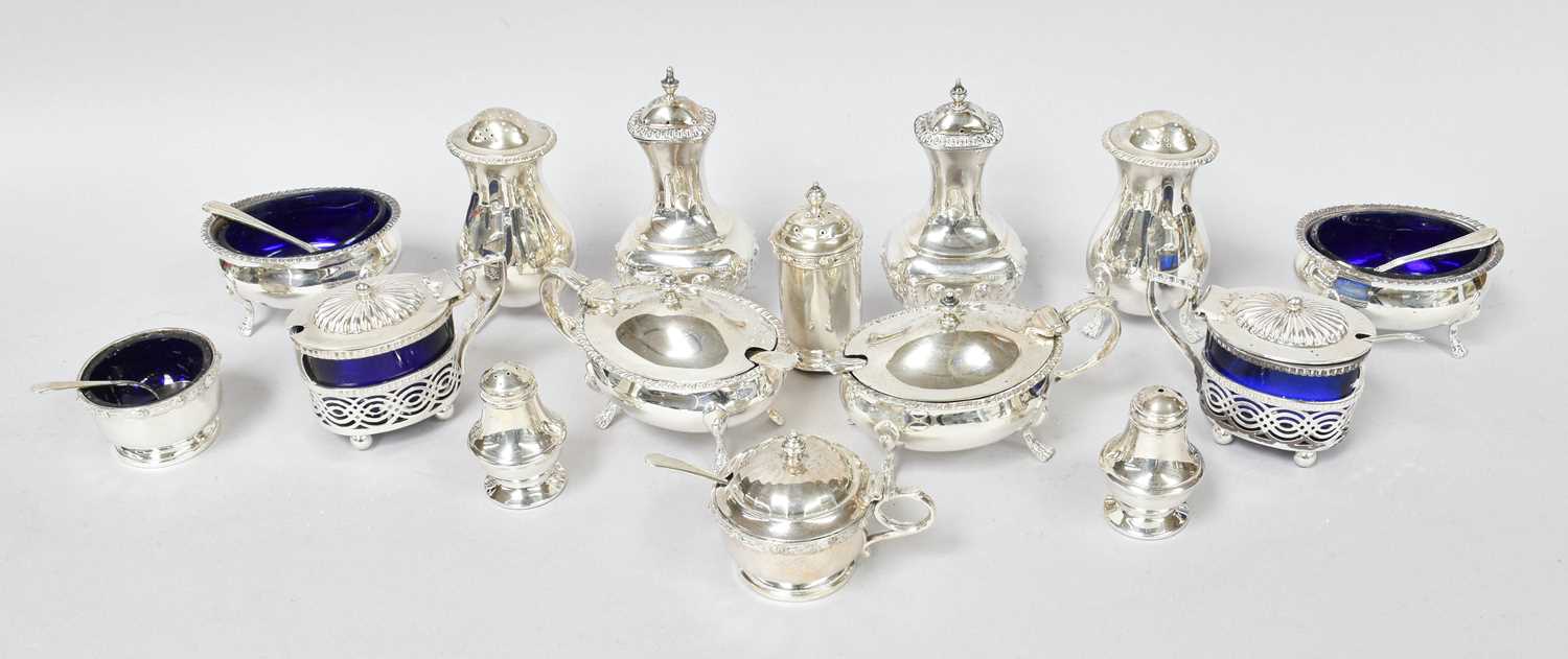 Lot 24 - A Collection of Assorted Silver...