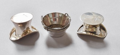 Lot 106 - A Pair of Victorian Novelty Silver...