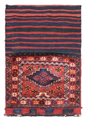 Lot 1104 - Shahsavan Bag Face North West Iran, circa 1910...