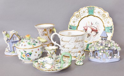 Lot 132 - Assorted English and Continental Porcelain,...