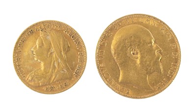 Lot 201 - Edward VII, Sovereign 1908, obv. bare head...