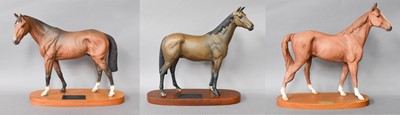 Lot 139 - Beswick Connoisseur Horses, comprising; 'Troy'...