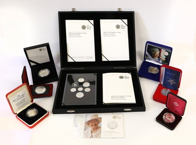 Lot 431 - An Assortment of Silver Proof Coinage,...