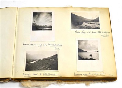 Lot 113 - A photograph album belonging to Sir Norman and Lady Birkett, with photographs of Ennerdale...