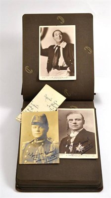 Lot 116 - A collection of early 20th century portrait postcards of opera and theatre stars - some signed...