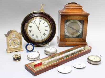 Lot 157 - A Selection of Pocket Watches and Timepieces...