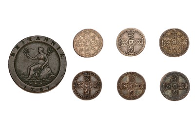 Lot 68 - 6x George II Sixpences, comprising: 1731,...