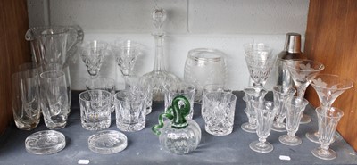 Lot 169 - A Collection of Assorted Glassware, including...
