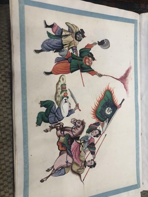 Lot 165 - Chinese School (19th century): An Album of...