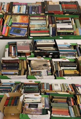 Lot 1075 - Sixteen Boxes of Books, including novels...