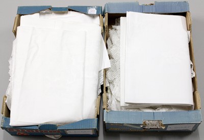 Lot 2020 - Assorted White Linen and Other Items,...