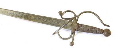 Lot 202 - An American Knight's Templar Ceremonial Sword,...
