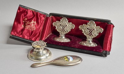 Lot 122 - A Collection of Assorted Silver, comprising a...