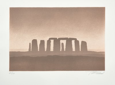 Lot 11 - Trevor Grimshaw (1947-2001) "Stonehenge"...