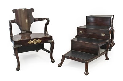 Lot 778 - A Pair of George III Style Simulated Rosewood...