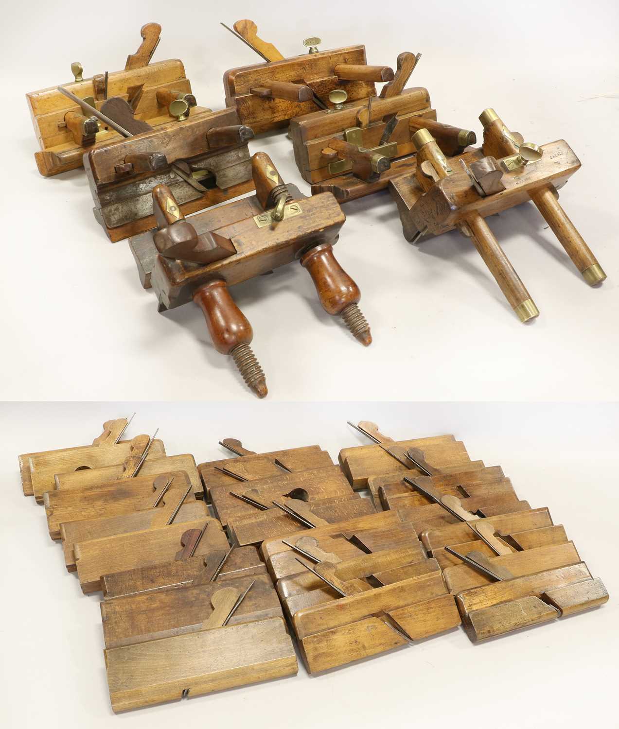 Lot 108 - Wooden Woodworking Planes