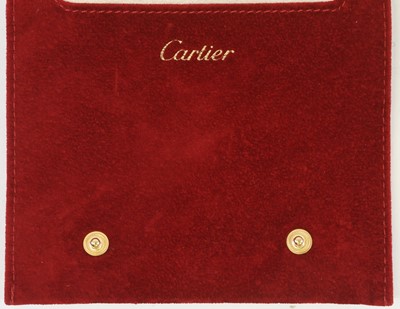 Lot 2191 - Cartier: An 18 Carat Gold Calendar Chronograph...
