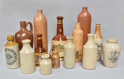 Lot 205 - A Small Quantity of Advertising Stoneware...