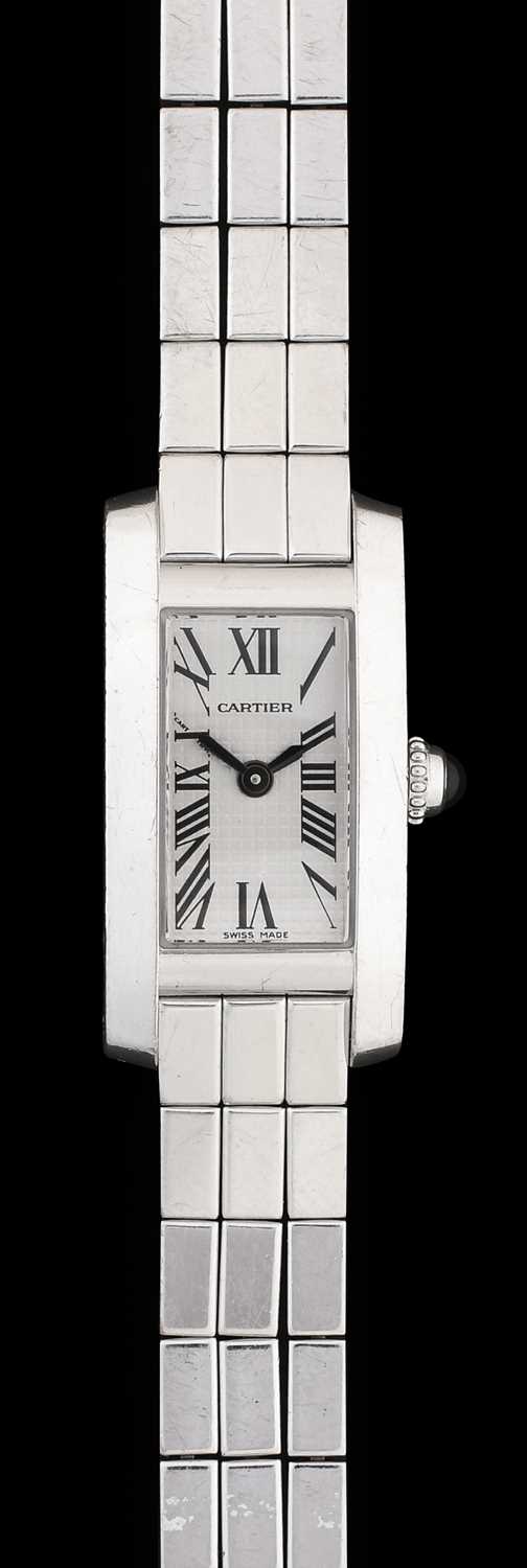 Lot 2177 - Cartier: A Lady's 18 Carat White Gold...