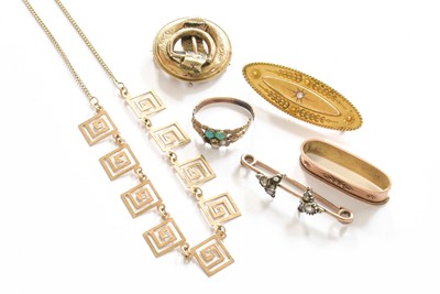 Lot 93 - A Small Quantity of Jewellery, including a 15...