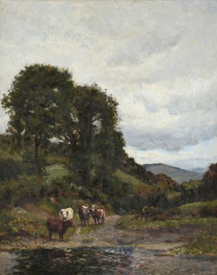 Lot 1211 - Richard Gay Somerset (1848-1928) Cattle...