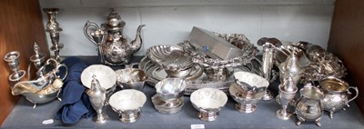 Lot 155 - A Collection of Assorted Silver and Silver...