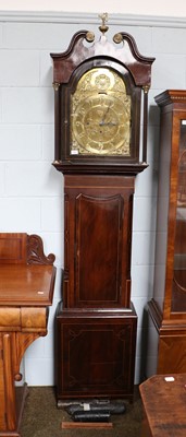 Lot 1402 - A Mahogany Eight Day Chiming Longcase Clock,...