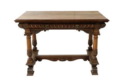 Lot 299 - Gillows of Lancaster: A Victorian Carved...