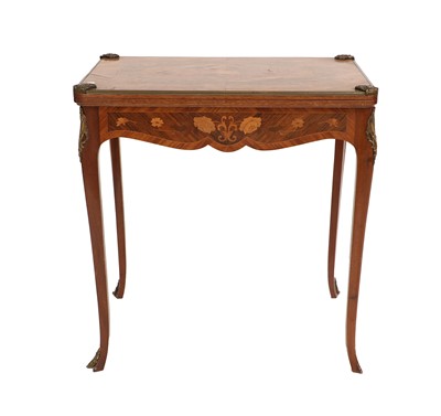 Lot 818 - A Late 19th Century French Kingwood, Rosewood...