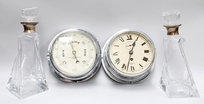 Lot 239 - A Pair of Silver Mounted ''Broadway'' Glass...