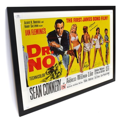 Lot 110 - James Bond Reproduction Dr No Poster