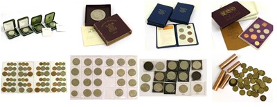 Lot 433 - Mixed Lot of British Coinage and Proof Sets,...