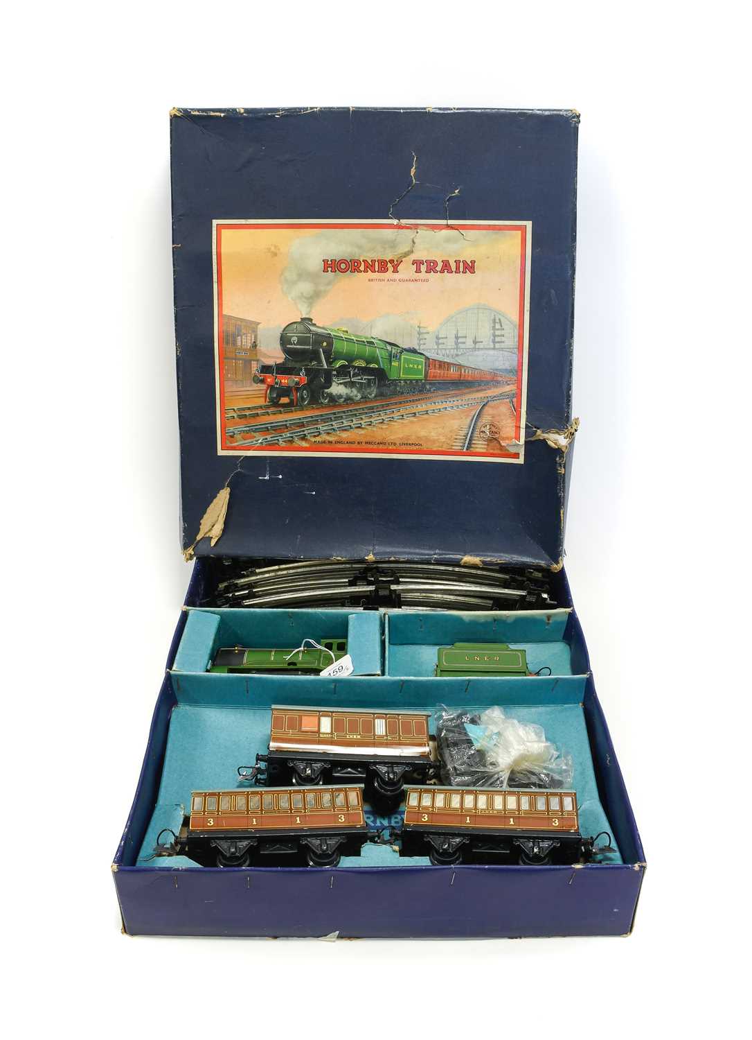 Lot 159 - Hornby O Gauge No.501 Passenger Set