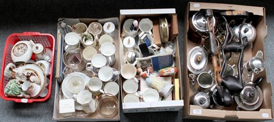 Lot 175 - A Quantity of Decorative Ceramics, including:...