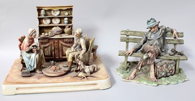 Lot 249 - Three Capodimonte Figures