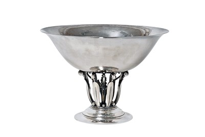 Lot 2097 - A Danish Silver Centrepiece-Bowl