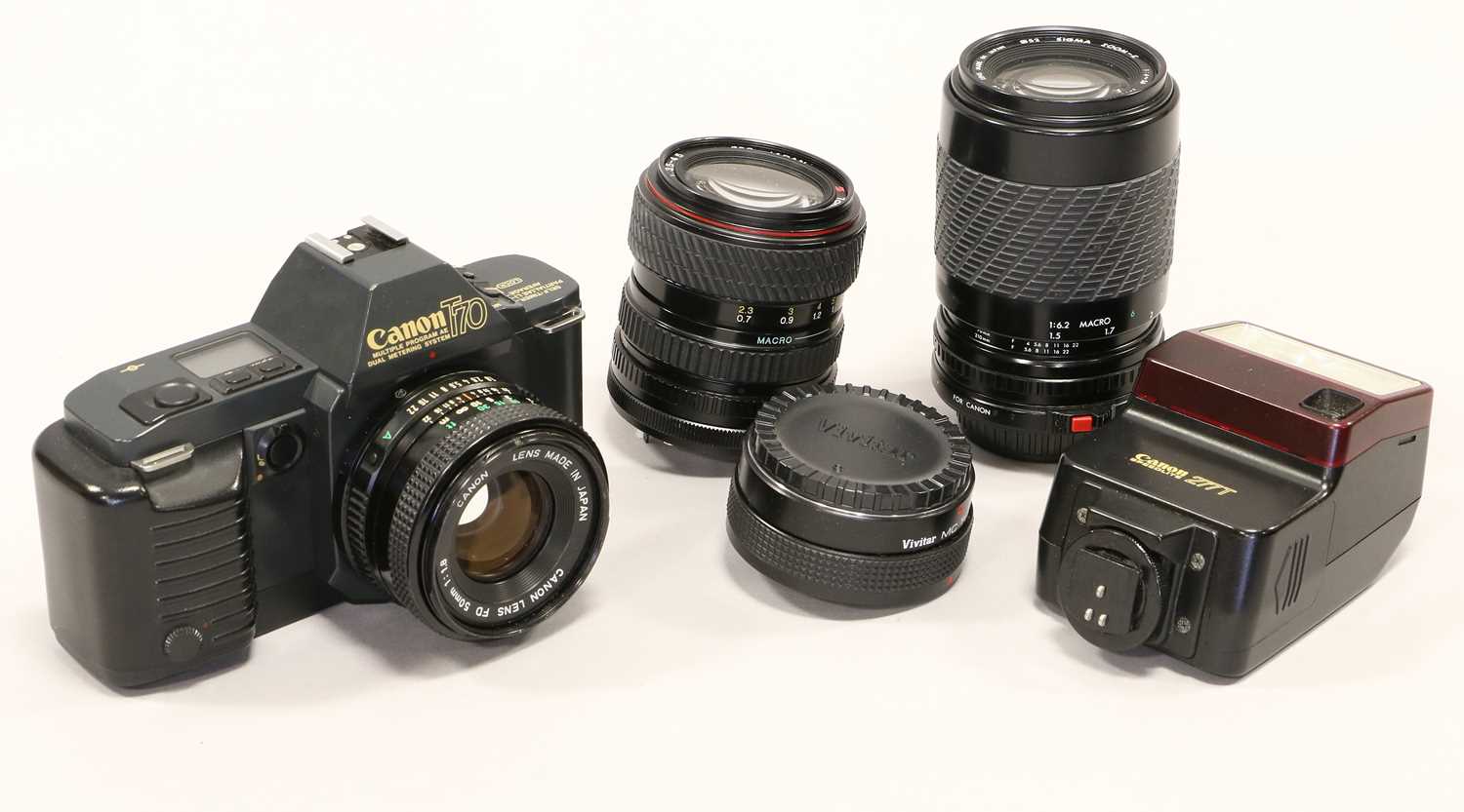 Lot 125 - Canon T70 Camera