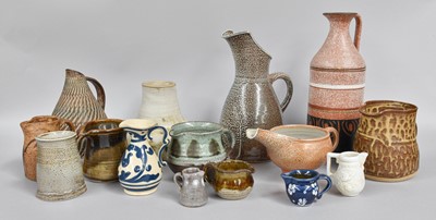 Lot 291 - Sheila Casson (b.1930) two salt glaze pottery...
