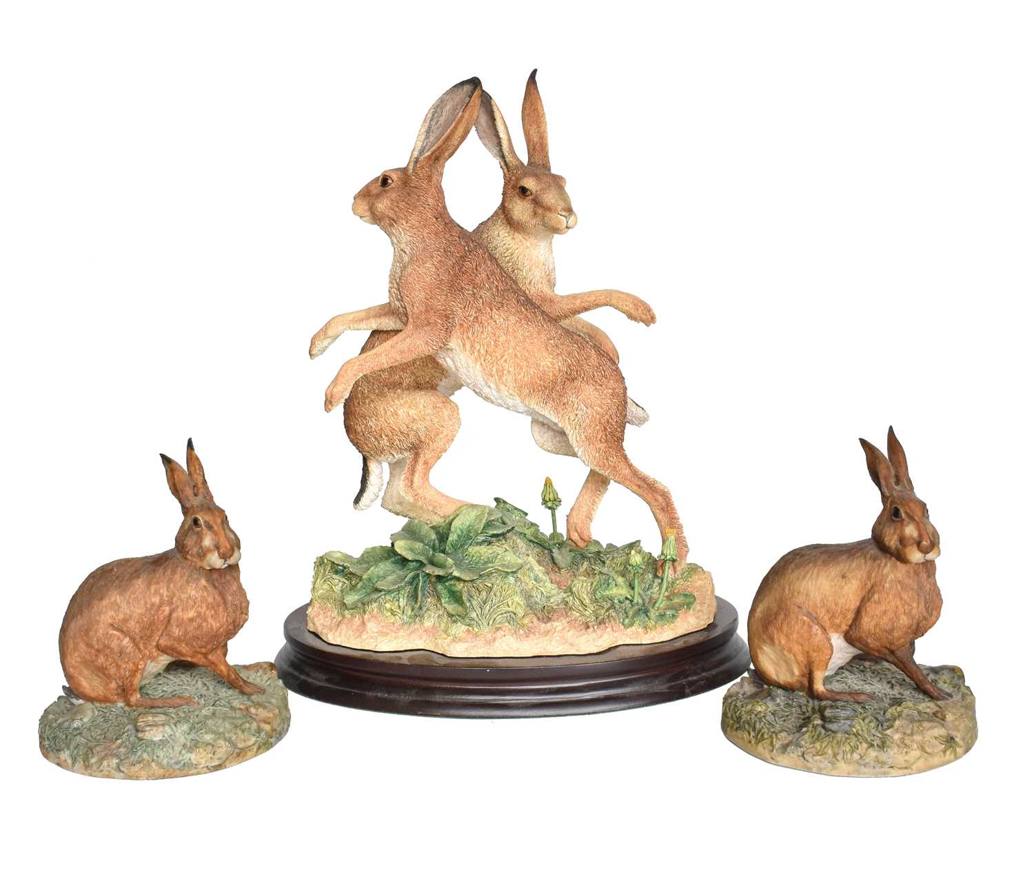 Lot 92 - Border Fine Arts 'The March Hares', limited...