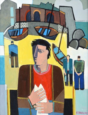Lot 44 - Peter Stanaway (b.1943) "Beadnell Seahouses"...