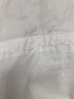 Lot 2045 - 19th Century French Cotton Lawn and Lace...