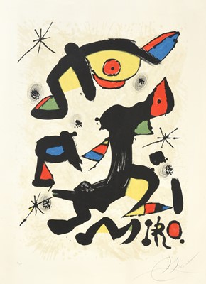 Lot 133 - Joan Miró (1893-1983) Spanish Abstract poster...