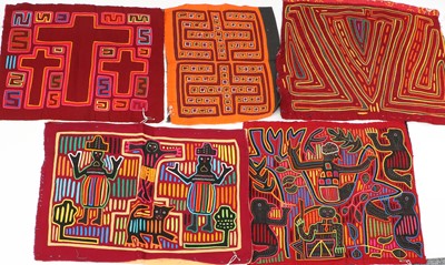 Lot 2154 - Collection of 20th Century Molas from San Blas...