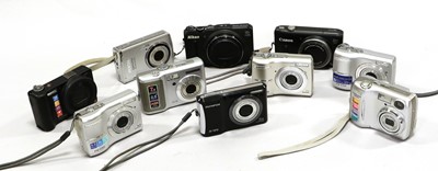 Lot 174 - Various Digital Cameras