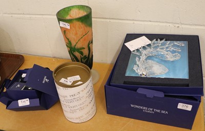 Lot 376 - A Boxed Swarovski ''Wonders of the Sea''...