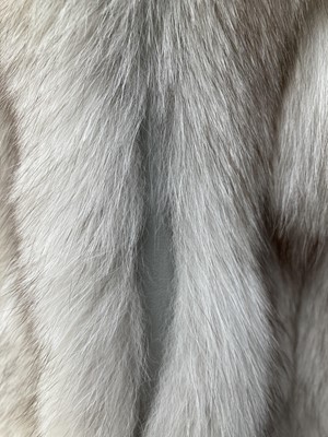 Lot 2046 - A Saga Fox Fur Coat, retailed by Dysons...