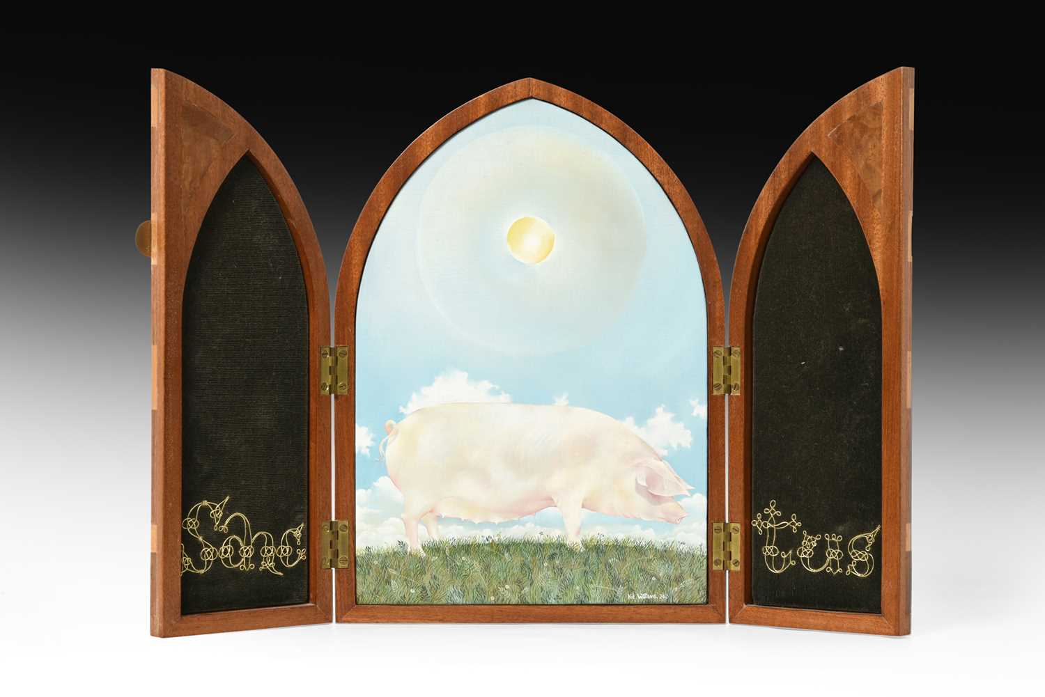 Lot 98 - Kit Williams (b.1946) "Sanctus" Signed and...